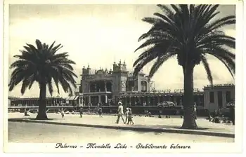 Palermo Mondello Lido Stabilimento balneare *ca. 1930