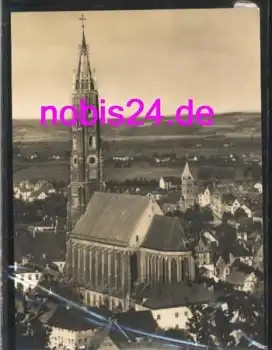 Landshut Dom  Luftbild *ca.1966