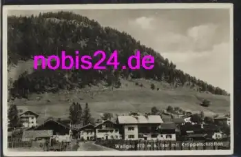 82499 Wallgau mit Kröppelschroffen *ca.1930