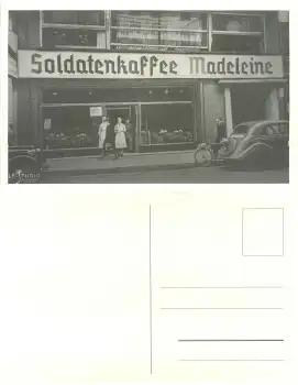 Paris Soldatenkaffe Madeleine *um 1942