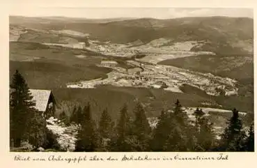 Arbergipfel über das Schutzhaus ins Eisensteiner Tal * ca. 1930