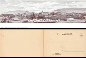 37308 Heiligenstadt Eichsfeld Doppel-Litho *ca.1900