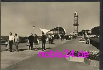 Warnemünde Leuchtturm Restaurant Teepott  *ca.1969