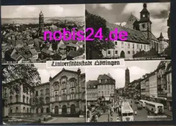 Göttingen Weenderstrasse Busse o 4.10.1966