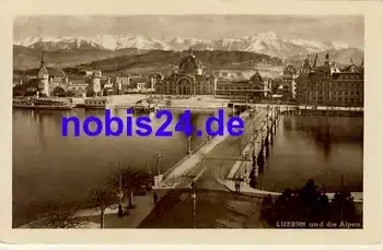 Luzern und die Alpen *ca.1920