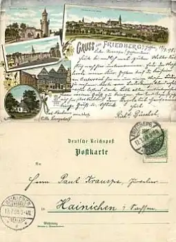 61169 Friedberg Litho o 17.7.1898