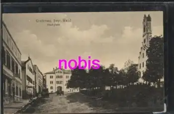 94481 Grafenau Bayerischer Wald Stadtplatz o 23.7.1918