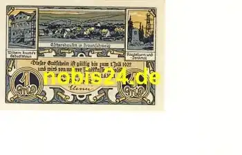 37632 Eschershausen Notgeld 1 Mark 1922