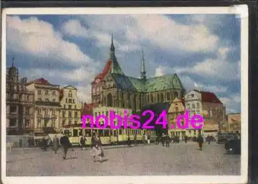 Rostock Markt Marienkirche *ca.1954