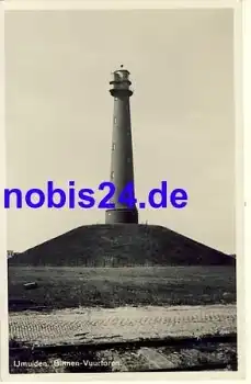 Ijmuiden Binnen Vuurtoren NIEDERLANDE  *ca.1950