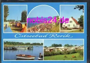 18230 Rerik Zeltplatz Salzhaff Strand  *ca.1982