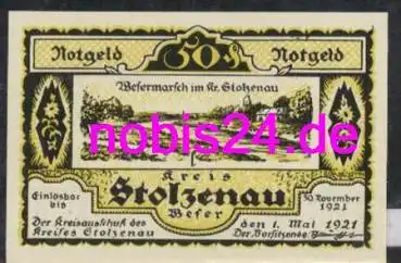 31592 Stolzenau Notgeld 50 Pfennige 1921