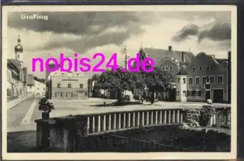 85567 Grafing Marktplatz o ca.1950