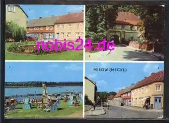 17252 Mirow Mecklenburg Strandbad Torhaus o 28.7.1974