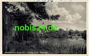 04758 Cavertitz Bucha Dahlener Heide Badeteich *ca.1950