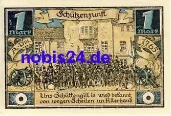 16798 Fürstenberg Notgeld 1 Mark 1921