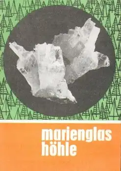 Marienglas Höhle Friedrichroda ca. 1969