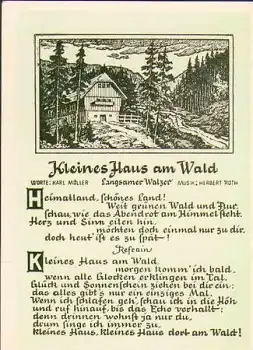 Herbert Roth "kleines haus am Wald" * ca. 1955