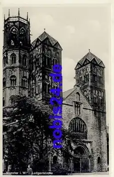 48143 Münster Ludgerikirche *ca.1950