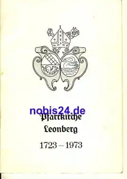 Leonberg Pfarrkirche 1713 - 1973 Heft 38 Seiten