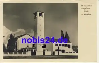 Lissabon Evangelische Kirche PORTUGAL o 1960