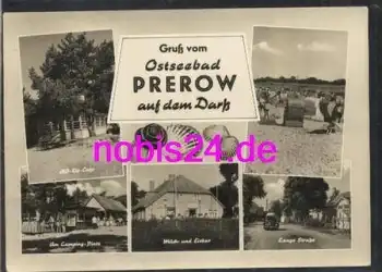 18375 Prerow Lange Strasse Eiscafe Auto o 3.6.1965