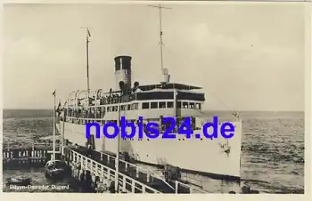 Rügen Dampfschiff "Rugard"  *ca.1930