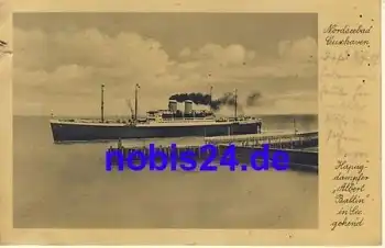 Hapag Dampfschiff "Albert Ballin" o 1934