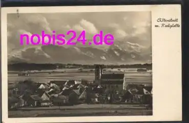 93413 Altenstadt mit Hochplatte Kirche o 14.8.1940