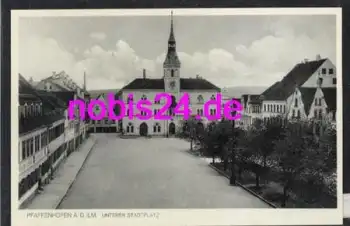 85276 Pfaffenhofen Unterer Stadtplatz *ca.1950