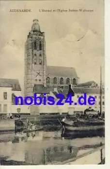 Audenarde L Escaut Eglise o 1916