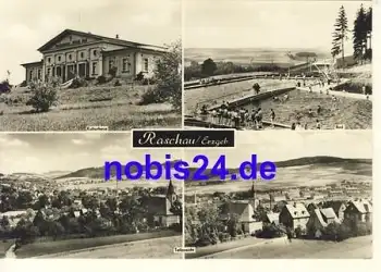 08352 Raschau Freibad Kulturhaus *ca.1973