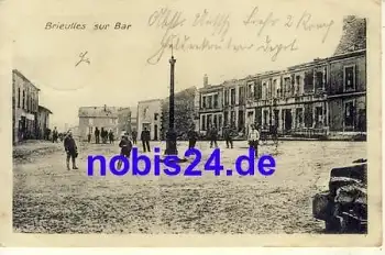 Brieulles sur Bar Markt o 1916