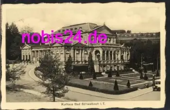 65307 Bad Schwalbach Kurhaus o 22.9.1935