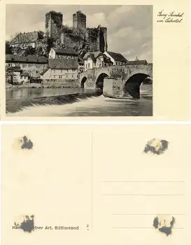 65594 Runkel Lahn Schloss  * ca. 1930