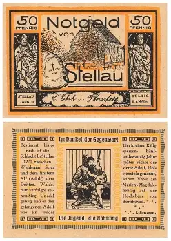 Stellau 50 Pfennig Notgeld 1921