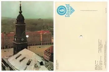 Dresden Kreuzkirche Geläut Schallplattenkarte Colorvox um 1960
