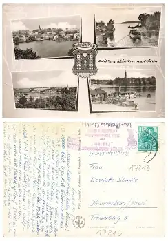 17213 Malchow Stempel Betriebs Kinderferienlager "Pawlow" o 20.8.1961