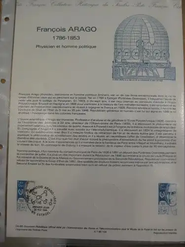 Document Philatelique Officiel - Amtliches Ersttagsblatt ETB der POST:Berühmte Persönlichkeiten