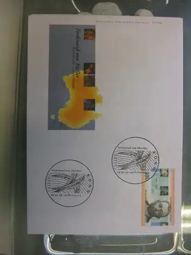 Ersttagsbrief Künstler- Ersttagsbrief FDC der Deutsche Postphilatelie: Ferdinand von Müller