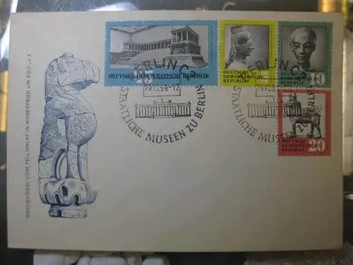 Offizieller, Amtlicher Ersttagsbrief FDC der DDR: Antike Kunstschätze (II)