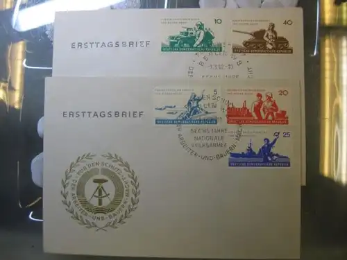 Offizieller, Amtlicher Ersttagsbrief FDC der DDR: NVA