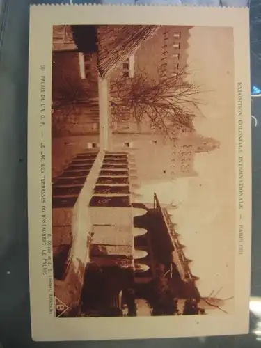 Frankreich Intern. Kolonialausstellung Paris1931, Palais de là O.F.