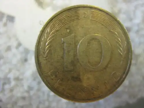 10 Pfennig, 1990, Münze München, "D"