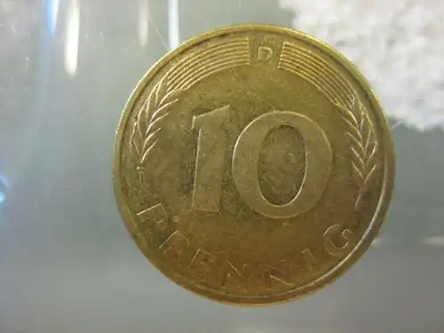10 Pfennig, 1994, Münze München, "D"