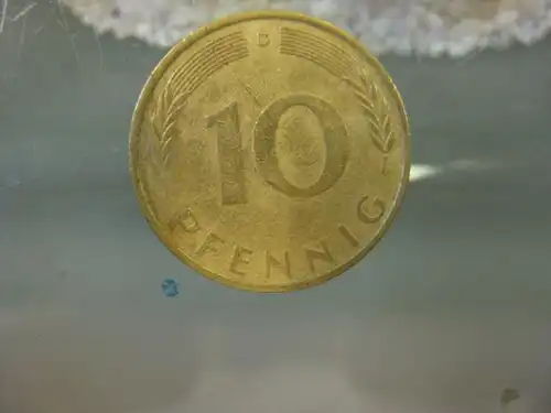 10 Pfennig, 1971, Münze München, "D"