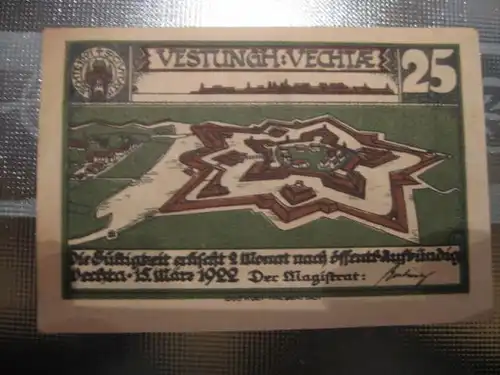 Notgeld Vechta, 25 Pf.