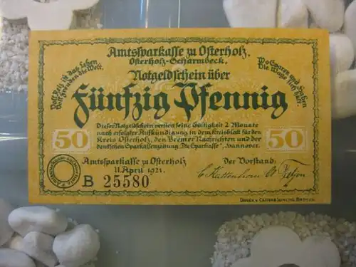 Notgeld Osterholz-Scharmbeck, 50 Pf.