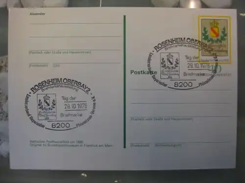 Sonderpostkarte PSo5, Tag der Briefmarke 1978