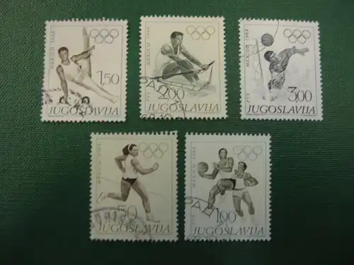 Sport, Olympia, Jugoslawien, 5 Werte